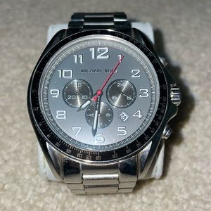 Silver Michael Kors Men’s Watch. Great Condition.
